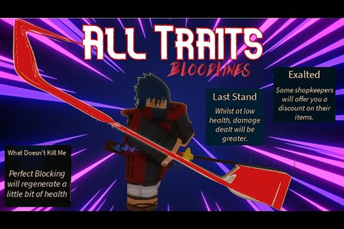 Bloodlines Roblox Best Offensive Trait: Procs, Speed & Raw Power